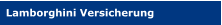 Lamborghini Versicherung